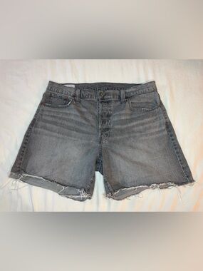 GAP Women's Gray Denim Cutoff Shorts